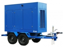 Дизельный генератор ТСС АД-100С-Т400-2РПМ2 на шасси с АВР